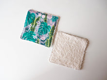 Reusable Cotton Pads With Leaf Print