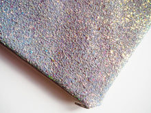 Grey Glitter Clutch Bag | Rose Gold Glitter Bag | Suki Sabur