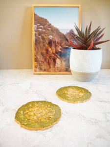 Light Green Coasters For Home